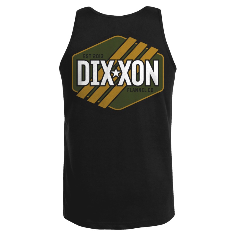 Tactical Stripes Tank – Black & O.D. Green