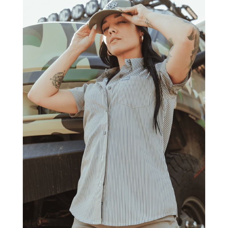 Women’s Benny TS Party Shirt – Khaki
