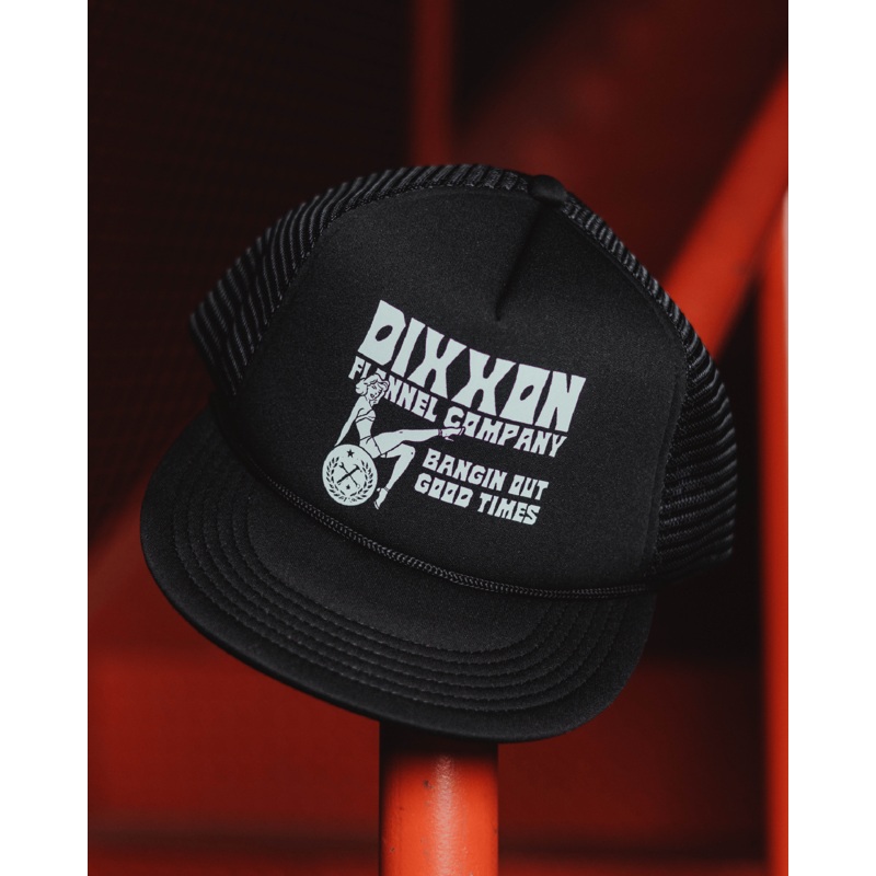 Bangin Out the Good Times Flat Bill Foam Trucker Snapback