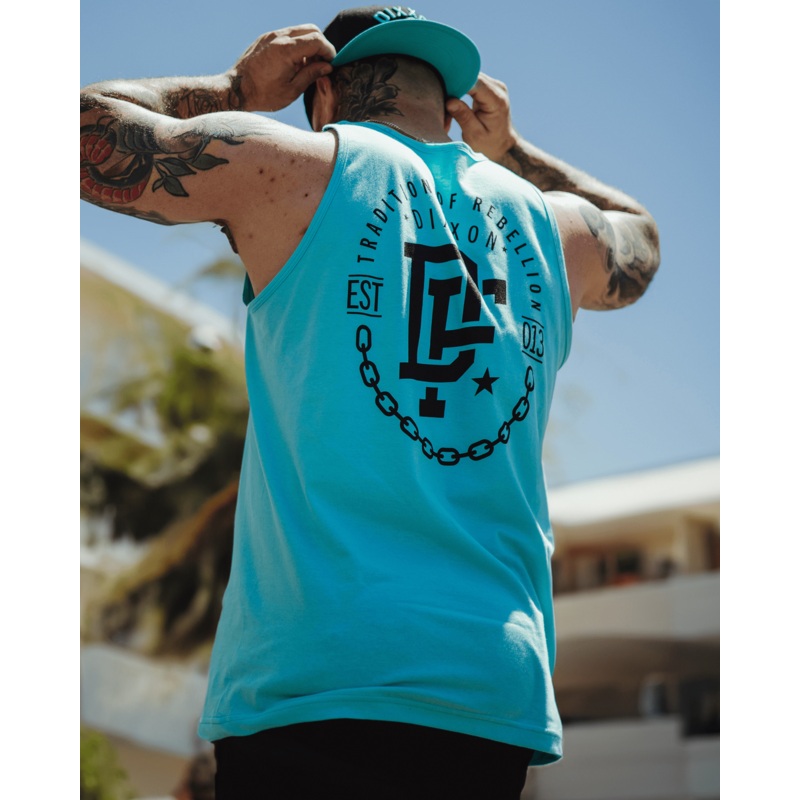 Black Disobedience Tank – Tiffany