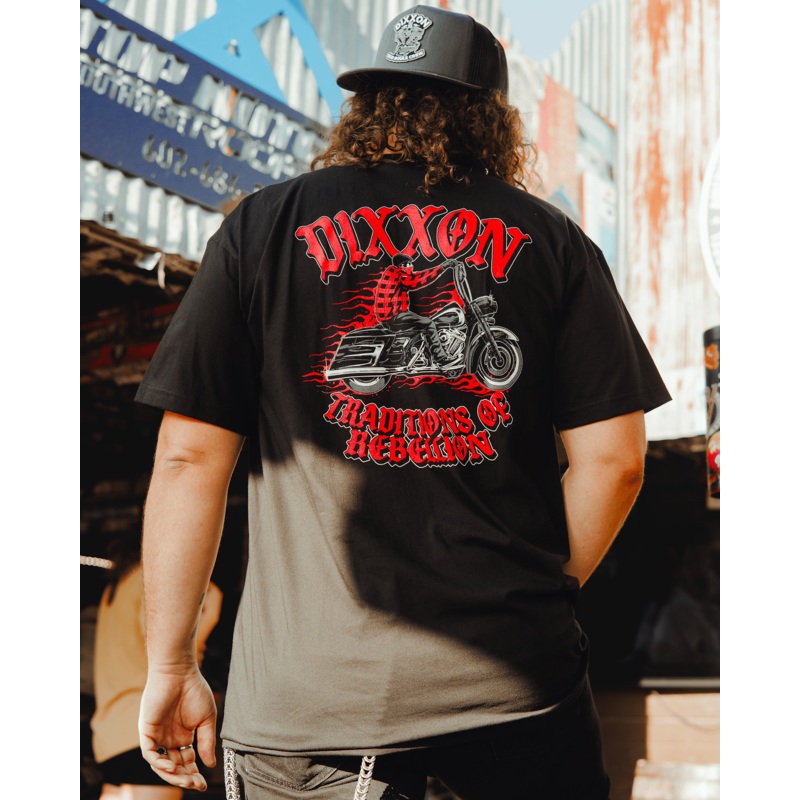 Red Rebellion T-Shirt – Black