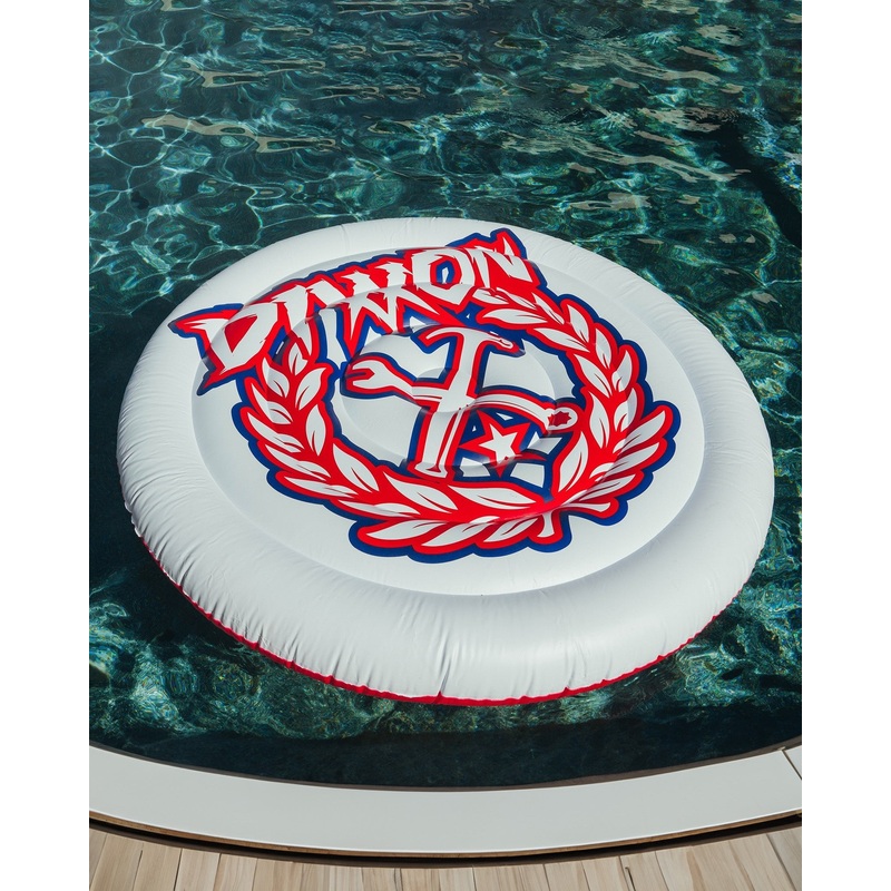 Red, White, & Blue Party Crest Round Pool Float