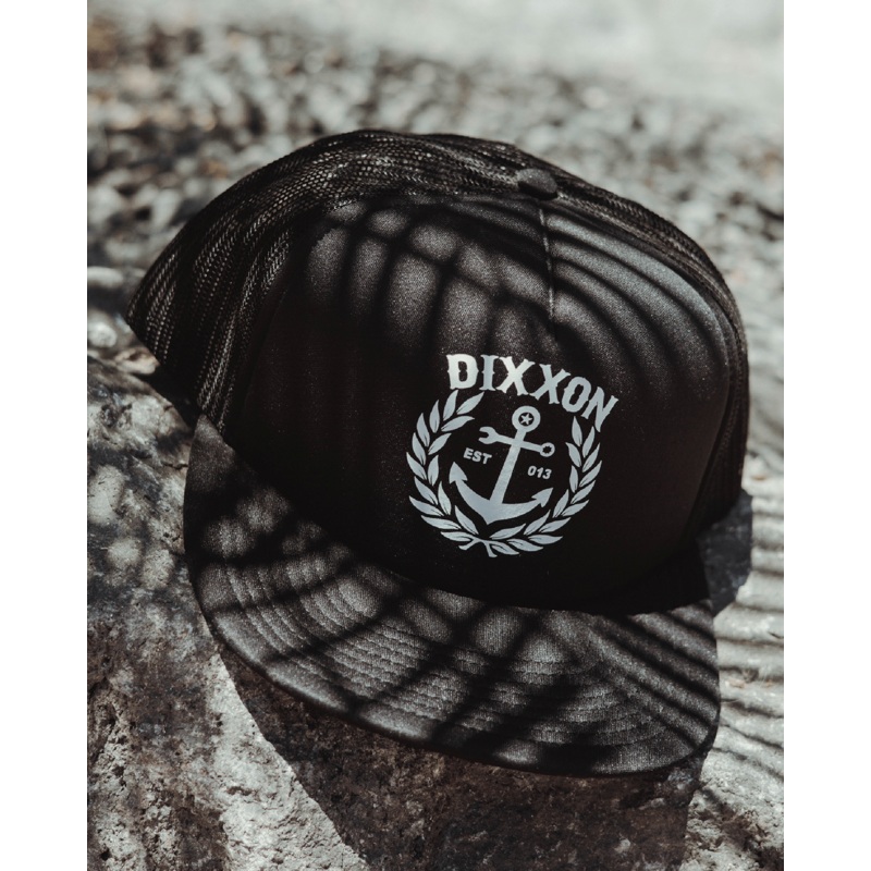 Salty Crest Flat Bill Foam Trucker Snapback