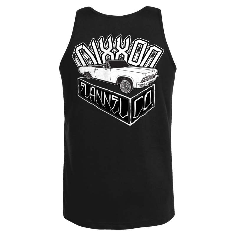 White Block Tank – Black