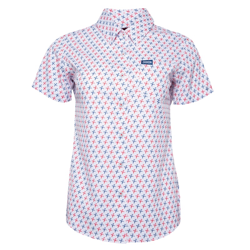 Women’s Party Hammers Party Shirt – Red, White, & Blue