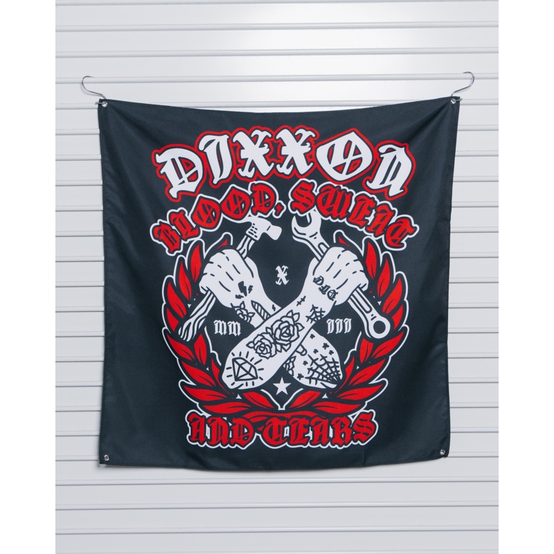 Blood, Sweat, & Tears Garage Banner – 36″ x 36″