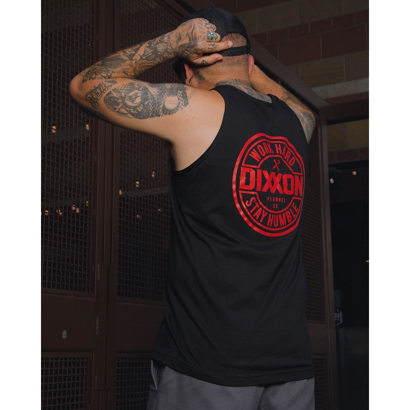 Corpo Tank – Black & Red