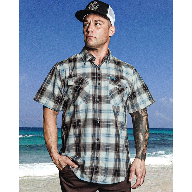 Long Bay Short Sleeve Flannel