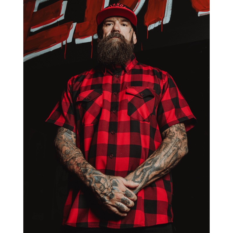 Redrum Short Sleeve Flannel