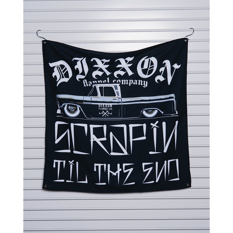 Scrapin’ Garage Banner – 36″ x 36″