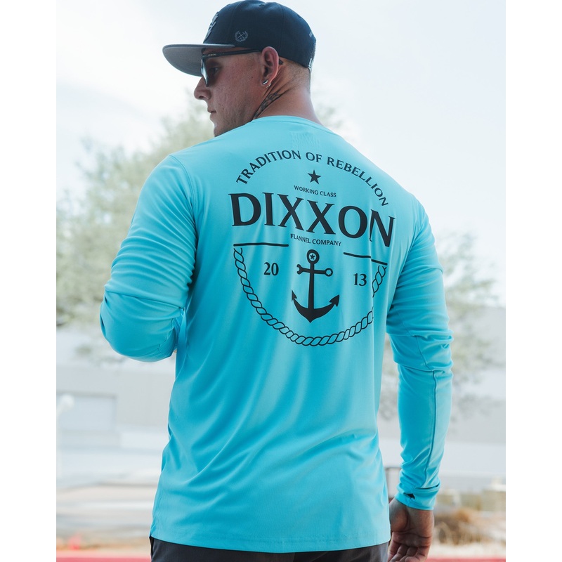 Tide UV Long Sleeve T-Shirt – Aqua