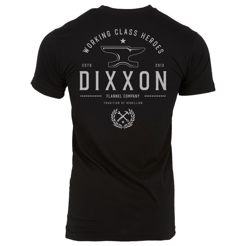 White Tradition Badge T-Shirt – Black
