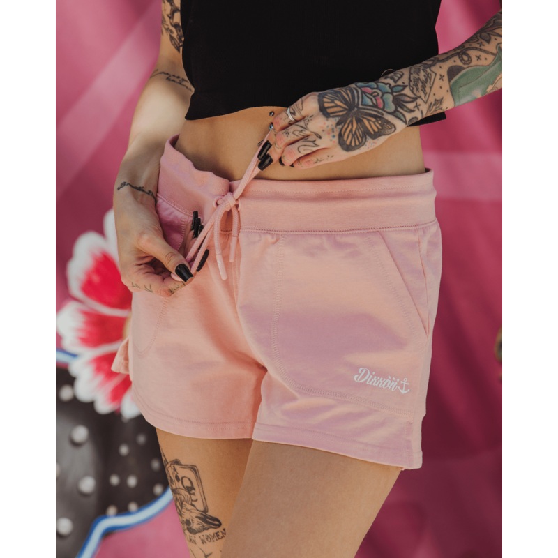Women’s Terry Shorts – Pink