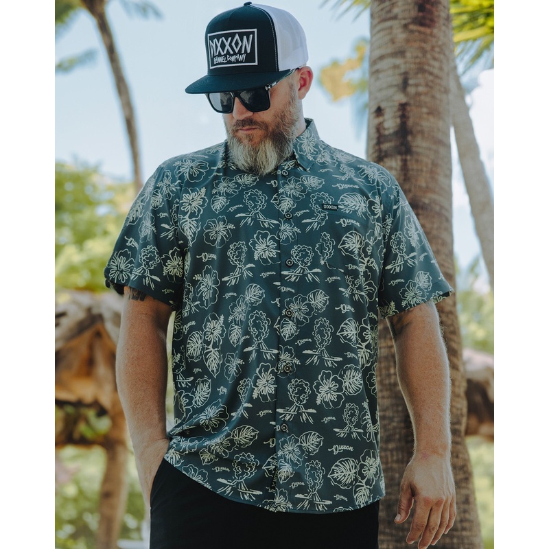 Mount Wannahockaloogie Party Shirt – Green & Yellow