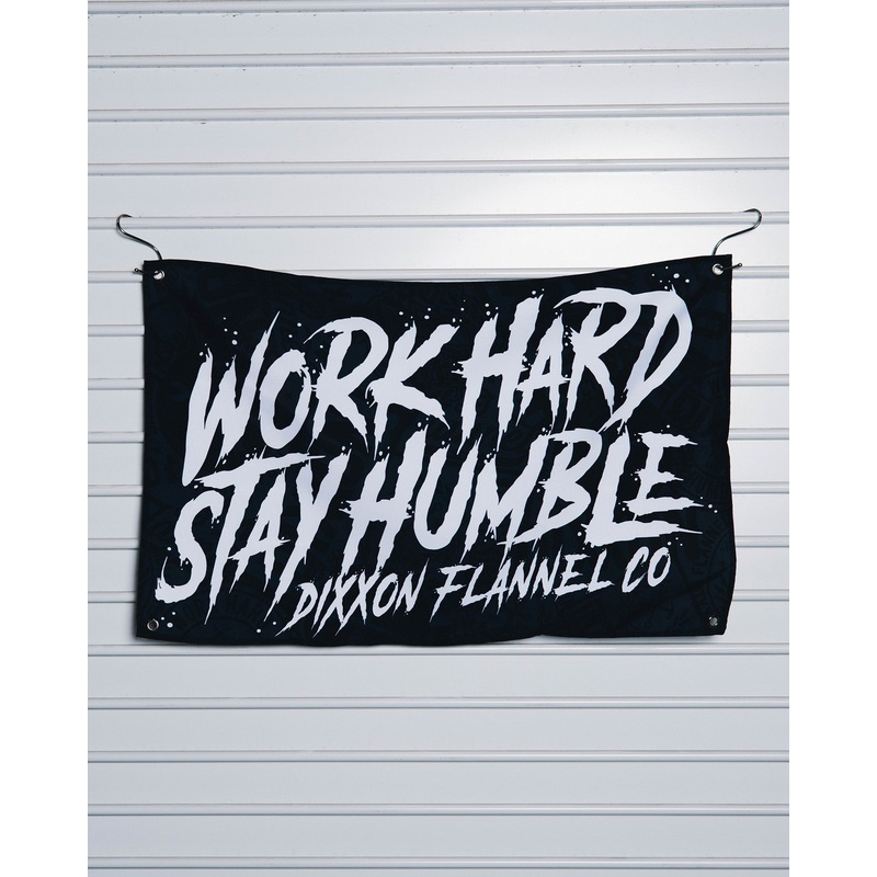 Work Hard Garage Banner – 28″ x 18″