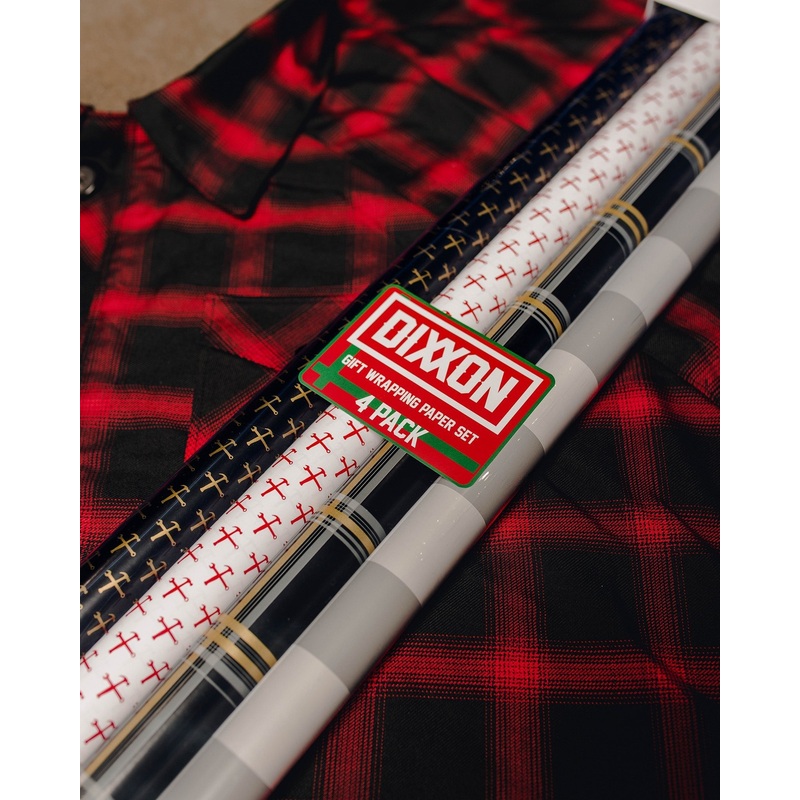 4pk Dixxon Wrapping Paper Set