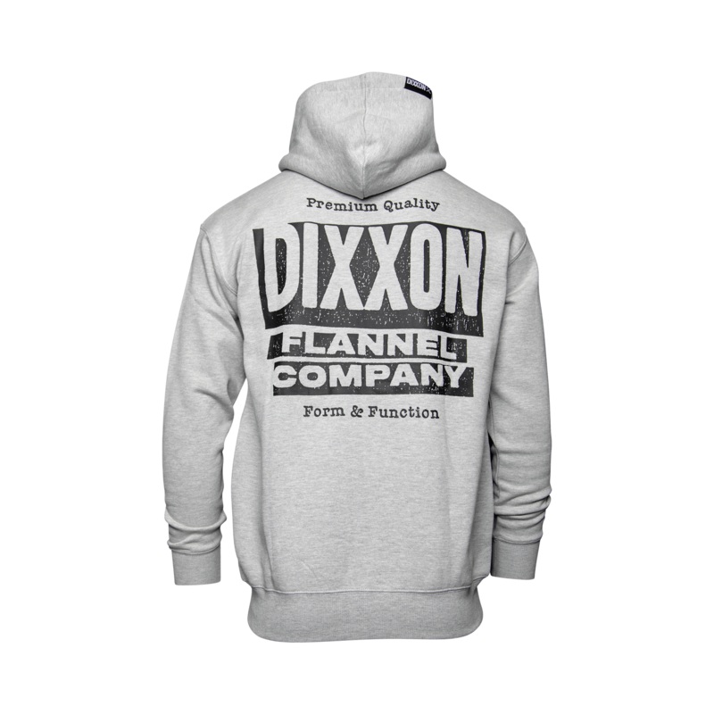 Black Premium Quality Zip Up Hoodie – Heather Gray
