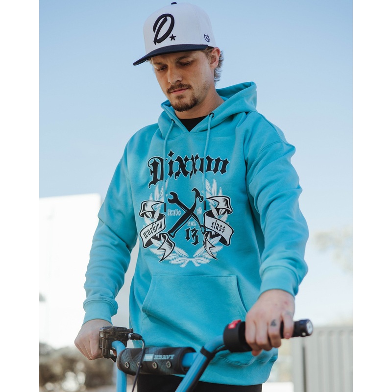 Black & White Award Crest Pullover Hoodie – Tiffany