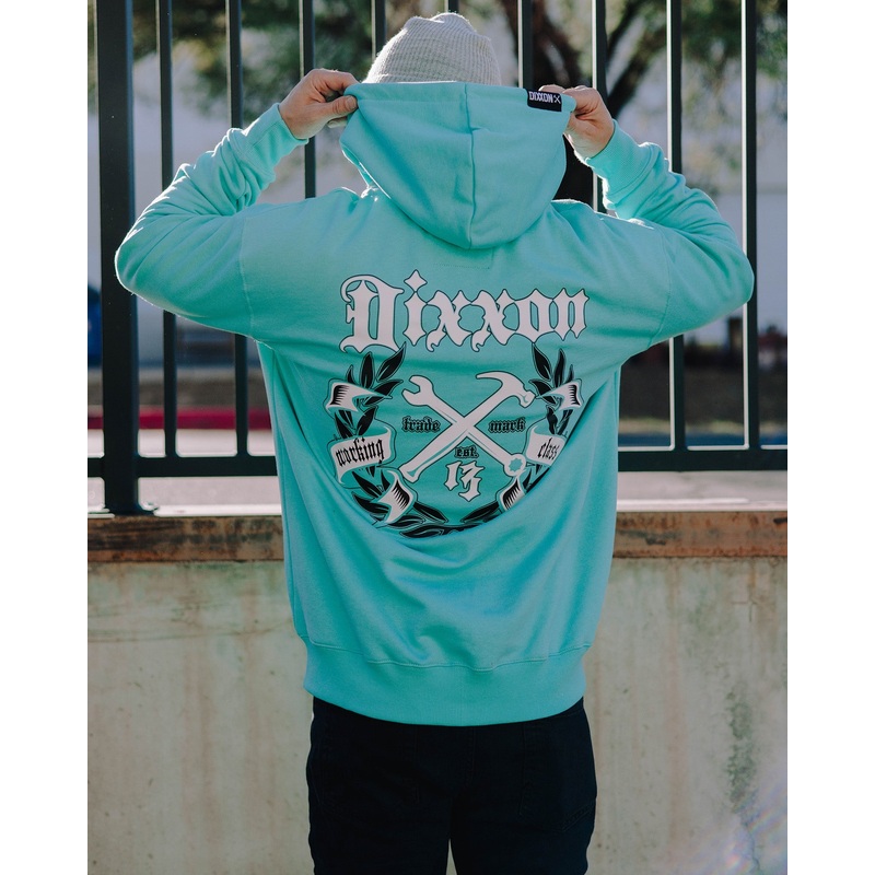 Black & White Award Crest Zip Up – Tiffany