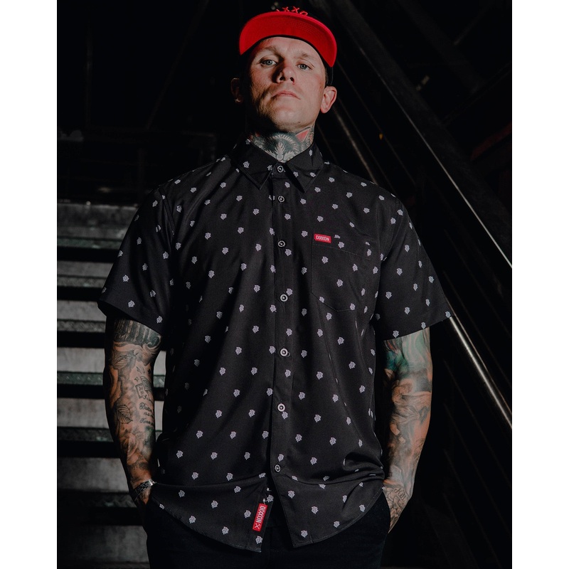 Insignia Party Shirt – Black & White