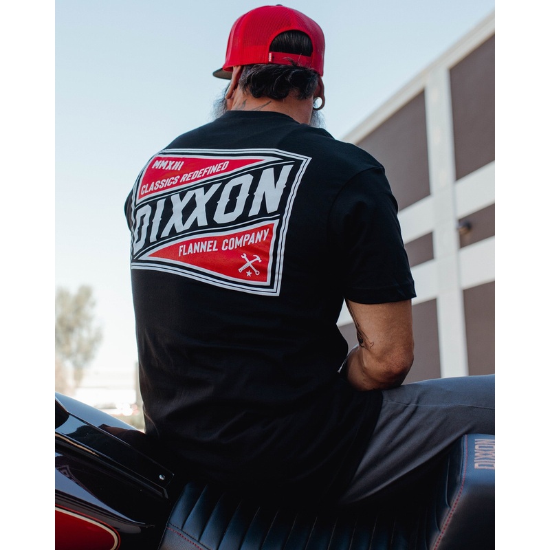 Red & White Classics T-Shirt – Black
