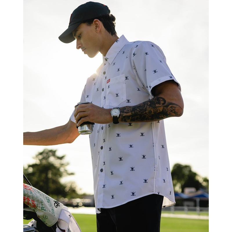 The Mulligan Party Shirt – White