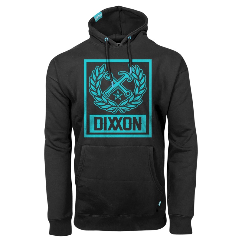 Tiffany Box Crest Pullover Hoodie – Black