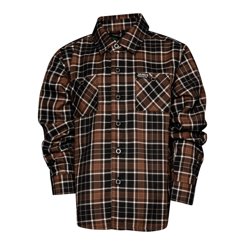 Youth James Coffee Co. Flannel