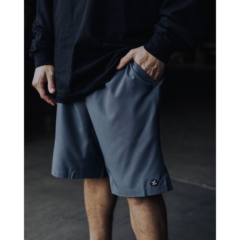 9″ Gym Shorts – Charcoal
