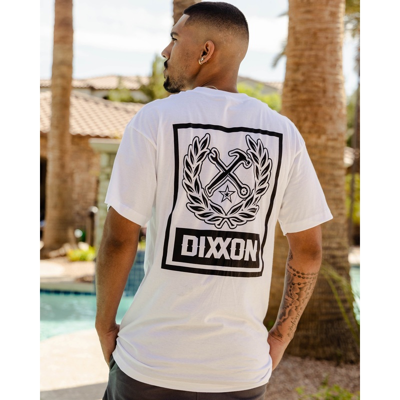 Black Box Crest T-Shirt – White
