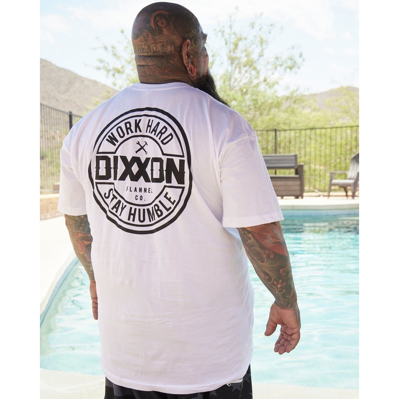 Black Corpo T-Shirt – White