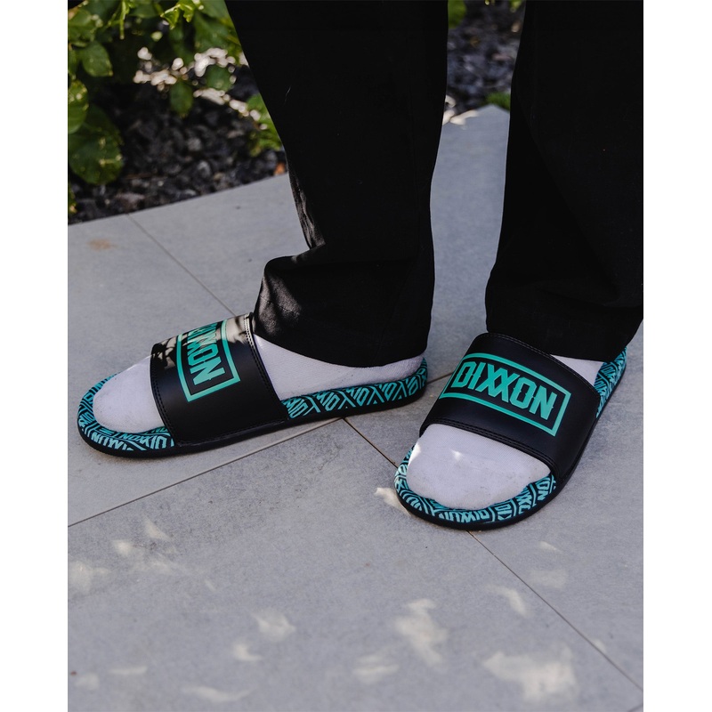 Box Overload Slides – Black & Tiffany