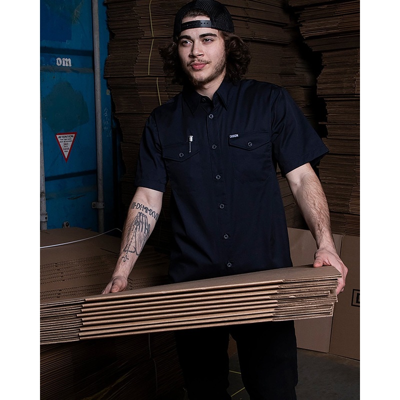 WorkForce Short Sleeve Work Shirt – Navy