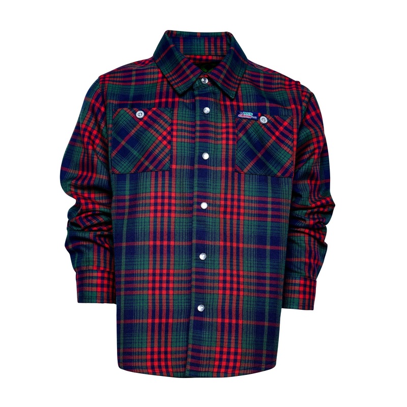 Youth 2024 Red Green Flannel