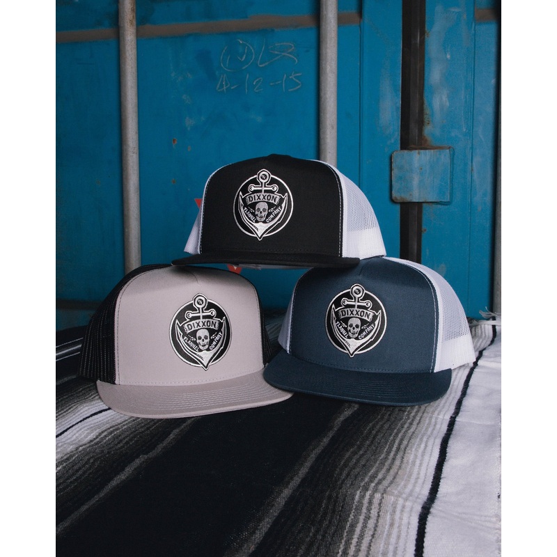Anchor Flat Bill Trucker Snapback