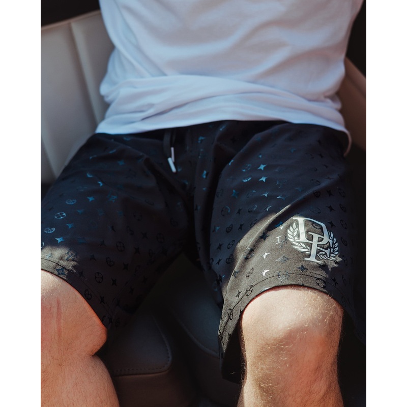 Black Bougie Boardshorts – Foil
