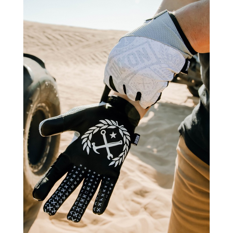 Corpo Overload Moto Gloves – White
