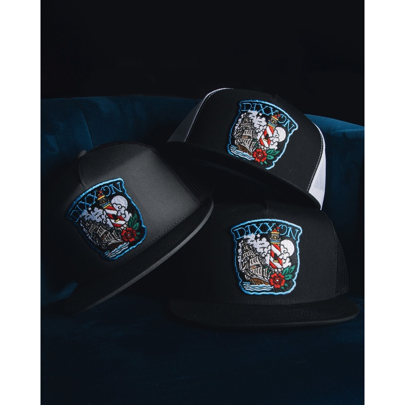 Guiding Light Flat Bill Trucker Snapback