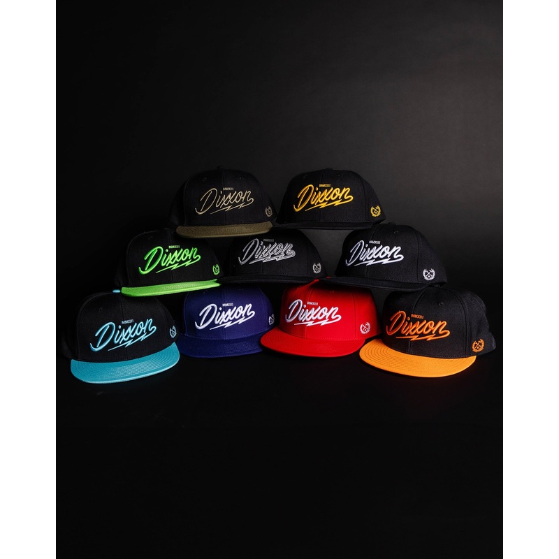 Lightning Script Flat Bill Snapback