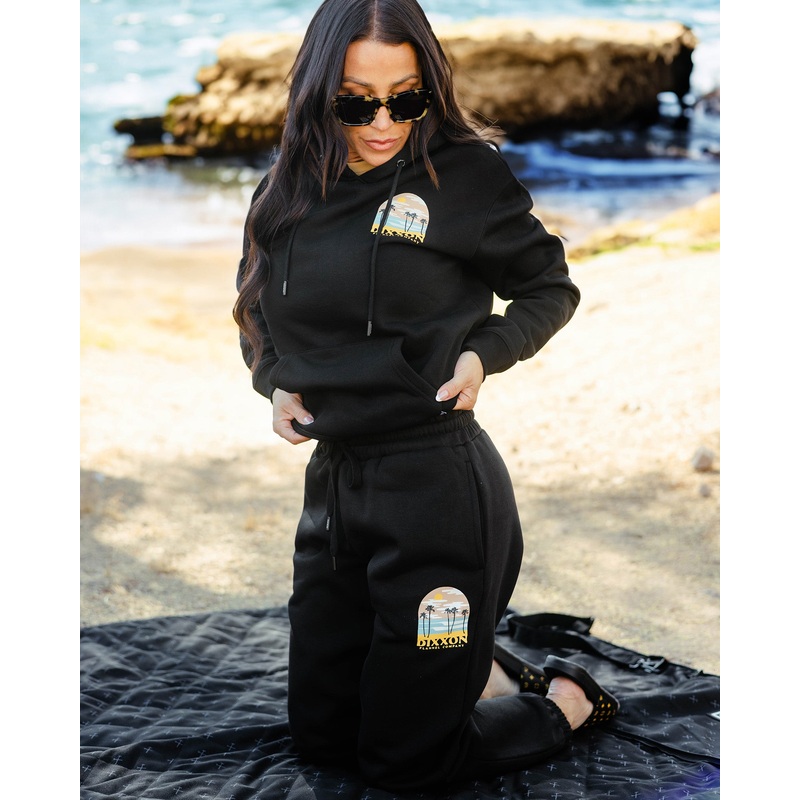 Women’s Ocean Front Sweatpants – Black