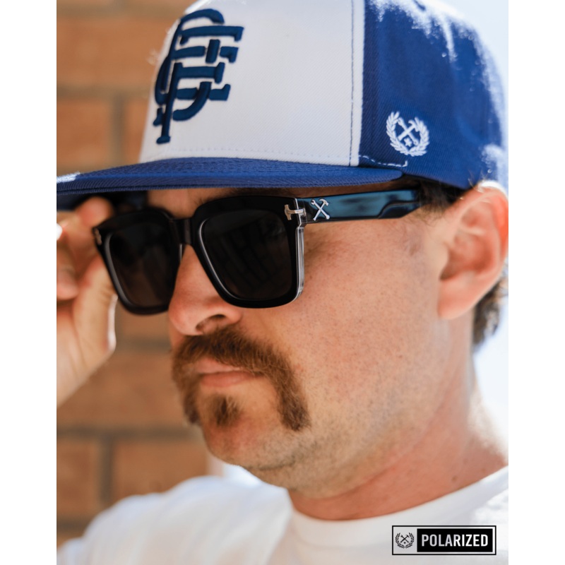 Eldo Sunglasses – Redrum & Gray Polarized