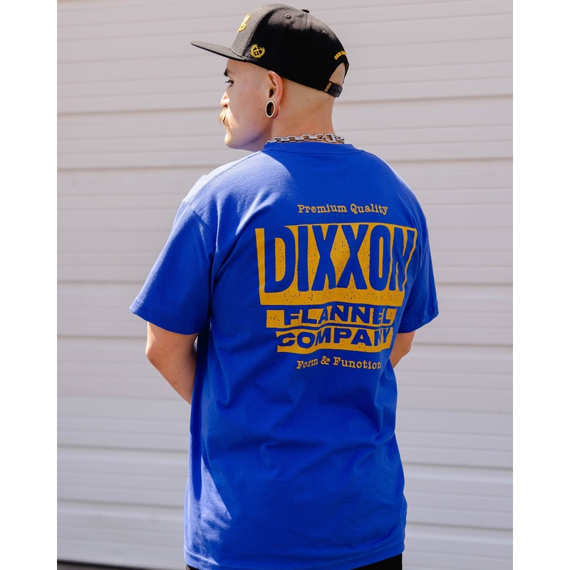Gold Premium Quality T-Shirt – Royal Blue