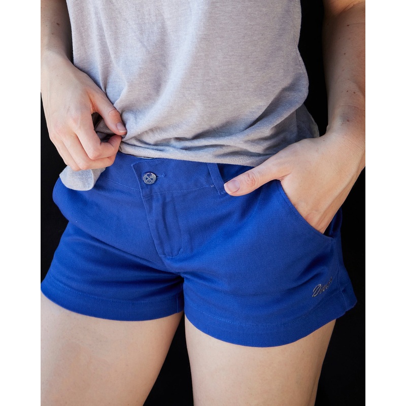 Women’s Chino Shorts – Blue