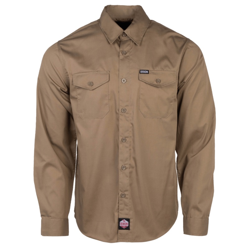 WorkForce Long Sleeve Work Shirt – Khaki