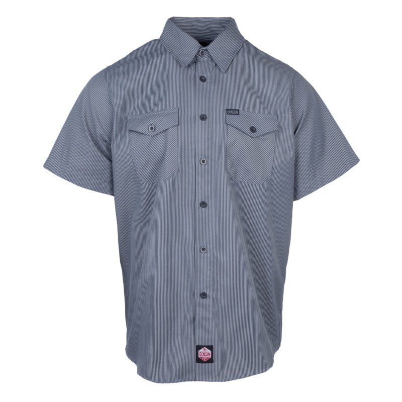 WorkForce Short Sleeve Work Shirt – Charcoal & Navy