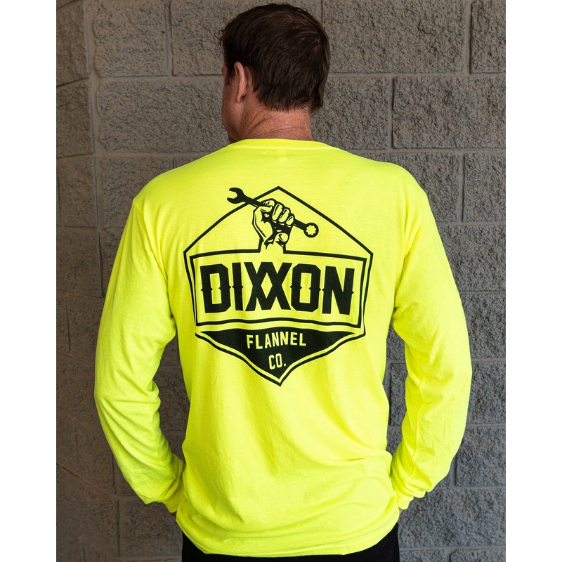 Working Class Hi Vis Long Sleeve T-Shirt – Yellow
