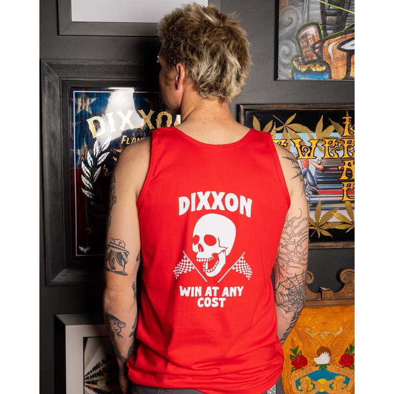 Any Cost Tank – Red & White