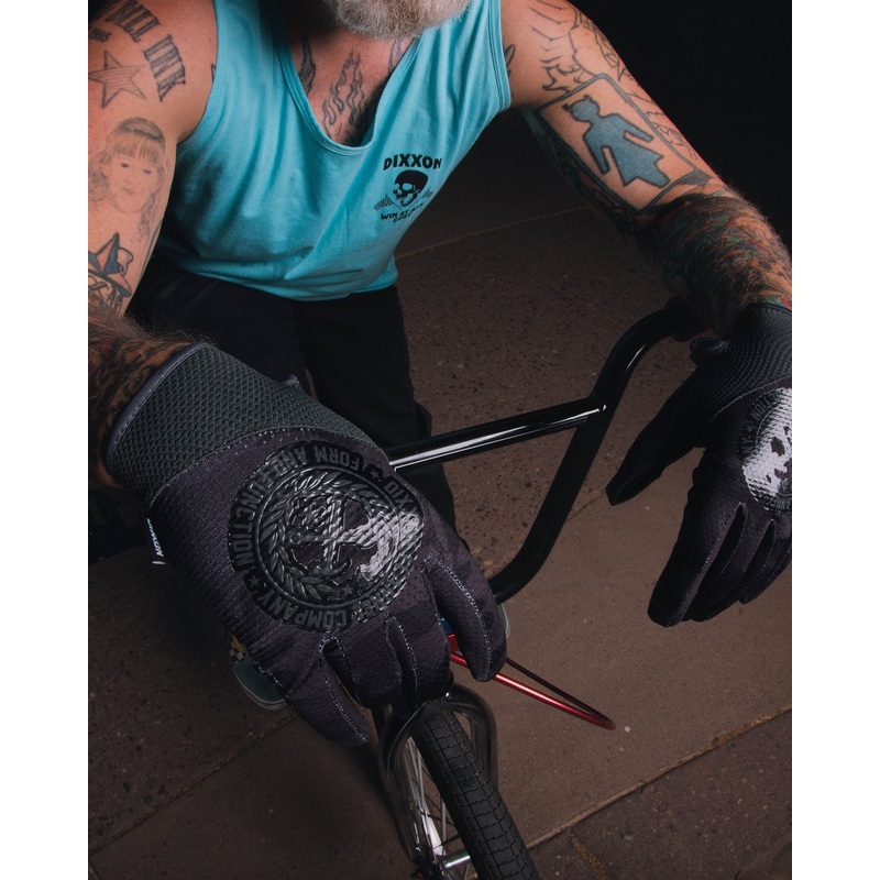 Crest Moto Gloves – Black Camo