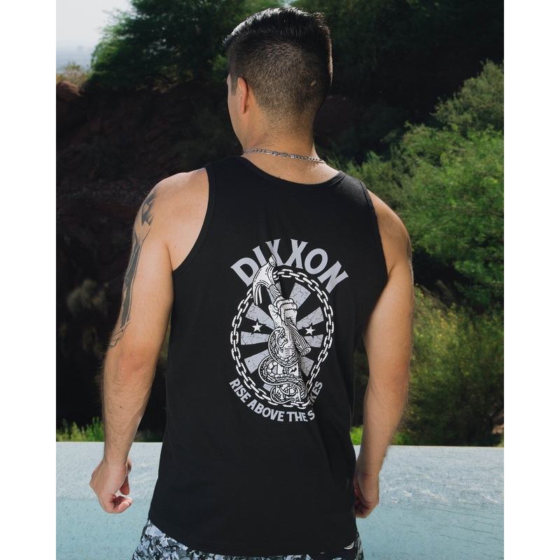 Rise Above Tank – Black