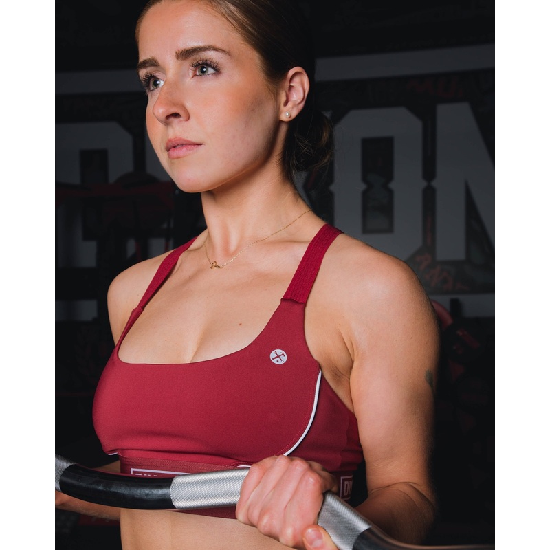 Women’s Jane Sports Bra – Maroon